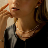 Collares - Mini Esfera Silver