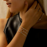 Pulseras Esfera - Corazón Silver