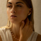 Aretes Mini - Perla XL