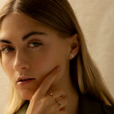 Aretes Mini - Crystal Pearl