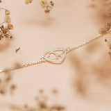 Pulseras Broche - Love Family Silver
