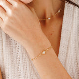 Pulseras Broche - Circón Corazón