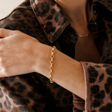Pulseras Broche - Hoop Link