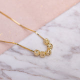 Collares - Esferas gold