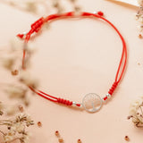 Pulseras Hilo Nudo - Árbol de la Vida Silver