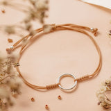 Pulseras Hilo Nudo - Karma Silver
