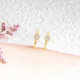 Argollas - Golden Shining Hoops