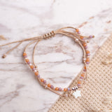 Pulseras Hilo Murano - Estrella Silver
