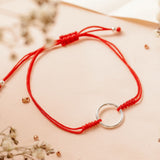 Pulseras Hilo Nudo - Karma Silver