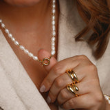 Collares - Perlas Gold
