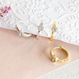 Argollas - Golden Shining Hoops