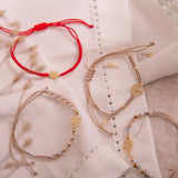 Pulseras Hilo Murano - Corazón y Alma Pastel