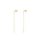 Aretes Mini - Heart Chain