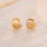 Aretes Mini - Corazoncito circones Niña
