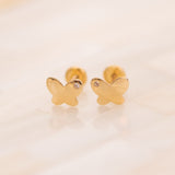 Aretes Mini - Mariposa bonita Niña