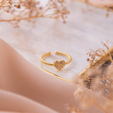Anillos - Corazón de Cristal