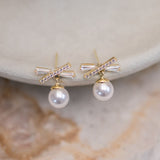 Aretes Mini - Coquette Pearl