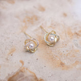 Aretes Mini - Halo Pearl