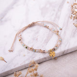 Pulseras Hilo Murano - Trébol de la suerte