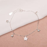 Pulseras Broche - Little Stars Silver