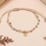 Pulseras Hilo Nudo - Laura Estrella Combinación pastel