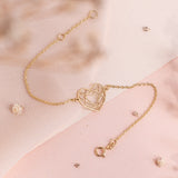 Pulseras Broche - Corazón Anagrama