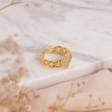 Anillos - Corazón Chain