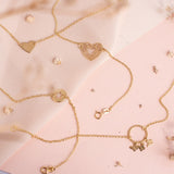 Pulseras Broche - Corazón Anagrama