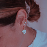 Argollas - Heart Hoops