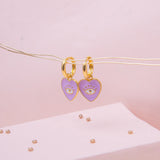 Argollas - Heart Hoops