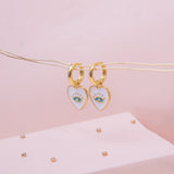 Argollas - Heart Hoops