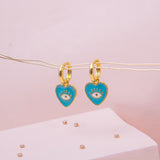 Argollas - Heart Hoops