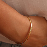 Pulseras Bangles - Clásica de Oro