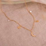 Collares - Cristales, Estrellas y Luna