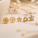 Aretes Mini - Roseta