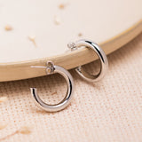 Argollas - Chubby Silver S