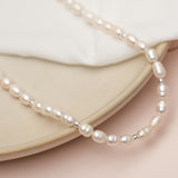 Collares - Perlas Silver