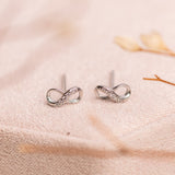 Arete Mini - Infinito Circoncitos Silver