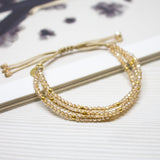 Pulseras Hilo Carlotas - Caramelo