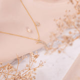 Collares - Luna y Estrellita Cristal