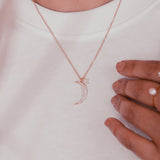Collares - Luna y Estrellita Cristal