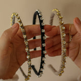 Diadema - Guadalupe Cristal Beige