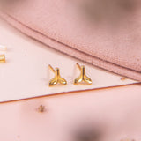 Aretes Mini - Aleta de Ballena