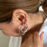 Argollas - Candongas Silver