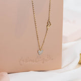 Collares - Corazón Brillante