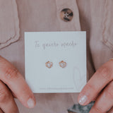 Aretes Mini - Corazoncito de Perla