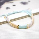 Pulseras Hilo Carlotas - Combinación Cielo