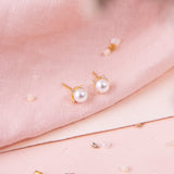Aretes Mini - Antorcha de Perla