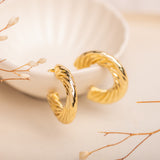 Argollas - Twist Flat