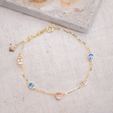 Pulseras Broche -  Amor Arcoíris